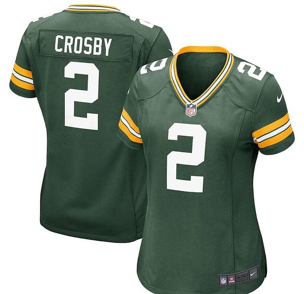 Women's Mason Crosby Green Player Limited Team Jersey