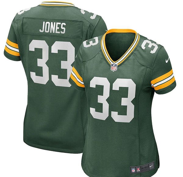 Women's Aaron Jones Green Player Limited Team Jersey