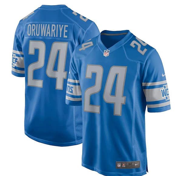 Men's Amani Oruwariye Blue Player Limited Team Jersey