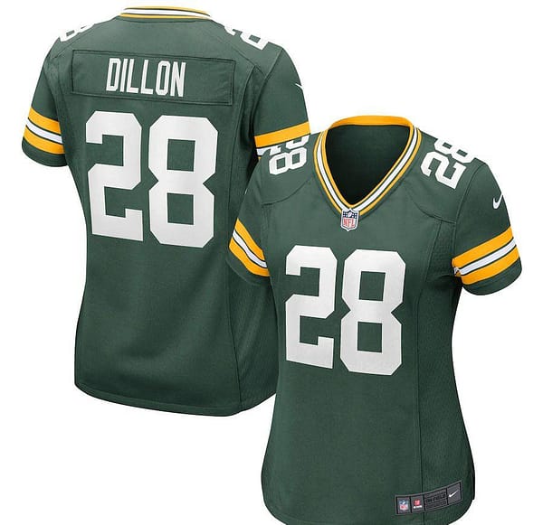 Women's AJ Dillon Green Player Limited Team Jersey