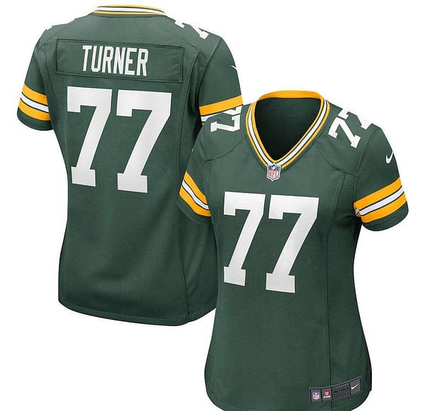 Women's Billy Turner Green Player Limited Team Jersey