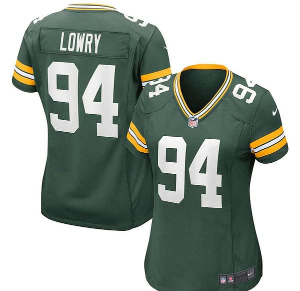 Women's Dean Lowry Green Player Limited Team Jersey