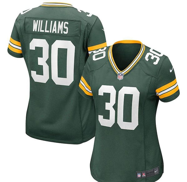 Women's Jamaal Williams Green Player Limited Team Jersey
