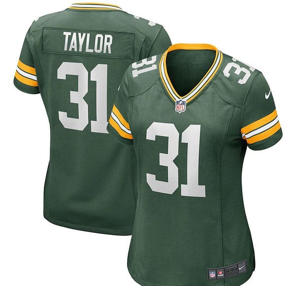 Women's Jim Taylor Green Retired Player Limited Team Jersey
