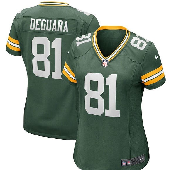 Women's Josiah Deguara Green Player Limited Team Jersey