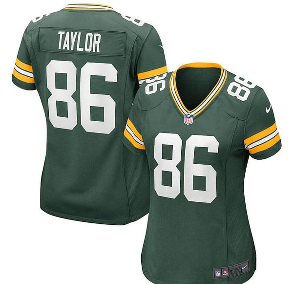 Women's Malik Taylor Green Player Limited Team Jersey