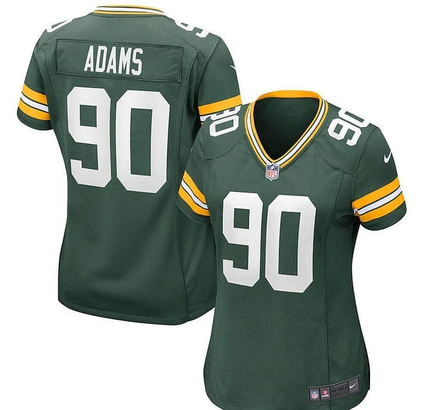 Women's Montravius Adams Green Player Limited Team Jersey