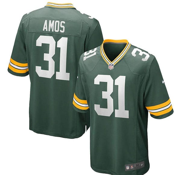 Men's Adrian Amos Green Player Limited Team Jersey