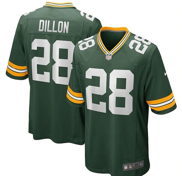 Men's AJ Dillon Green Player Limited Team Jersey