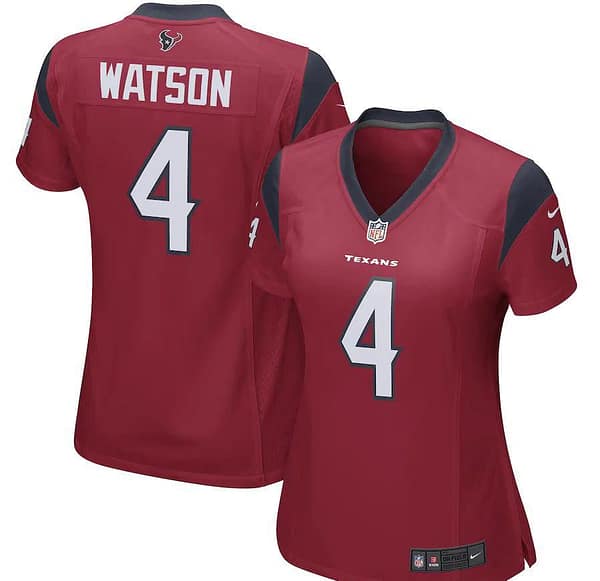 Women's Deshaun Watson Player Limited Team Jersey - Red