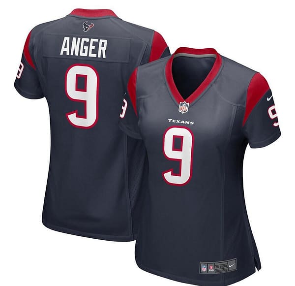 Women's Bryan Anger Navy Player Limited Team Jersey