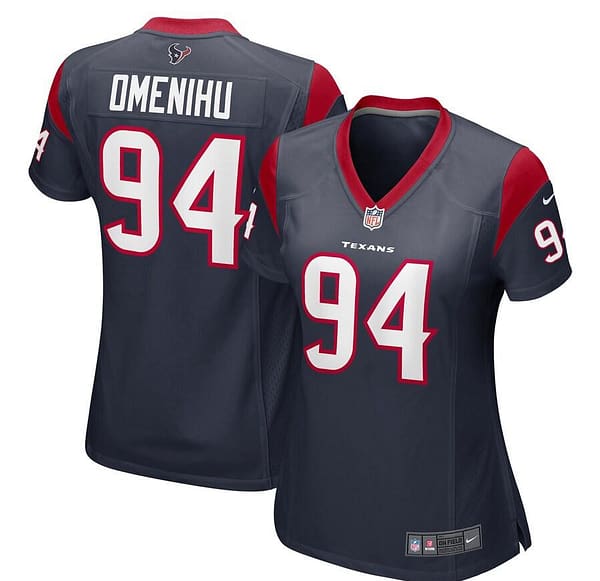 Women's Charles Omenihu Navy Player Limited Team Jersey