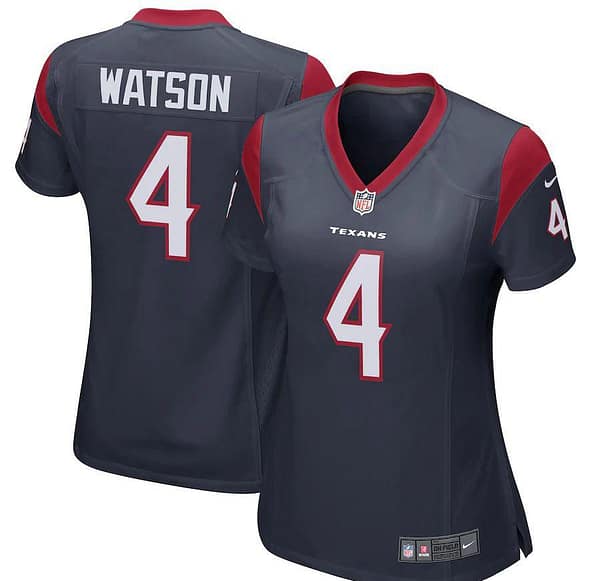 Women's Deshaun Watson Navy Player Limited Team Jersey
