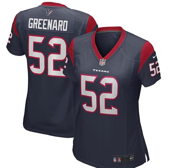 Women's Jonathan Greenard Navy Player Limited Team Jersey