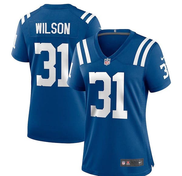 Women's Tavon Wilson Royal Player Limited Team Jersey