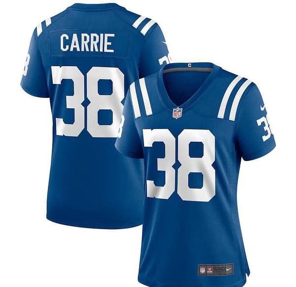 Women's T.J. Carrie Royal Player Limited Team Jersey