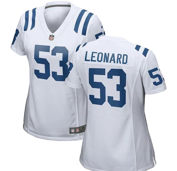 Women's Darius Leonard Player Limited Team Jersey - White