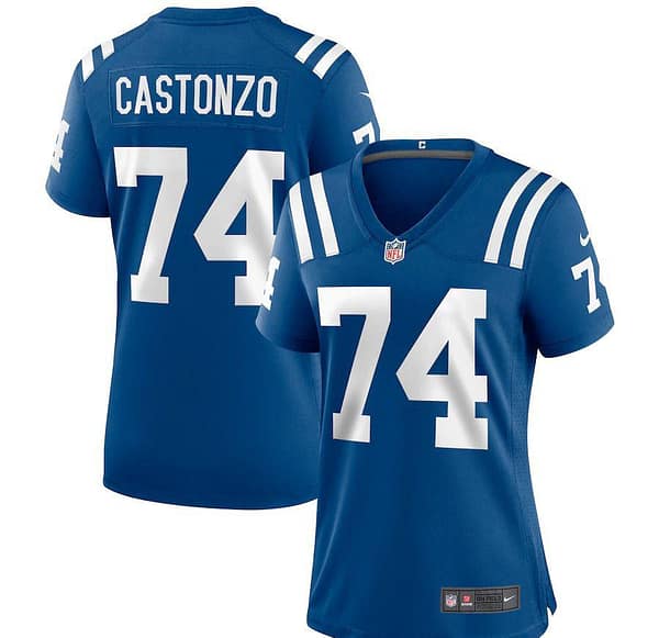 Women's Anthony Castonzo Royal Player Limited Team Jersey