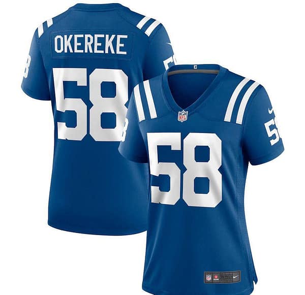 Women's Bobby Okereke Royal Player Limited Team Jersey