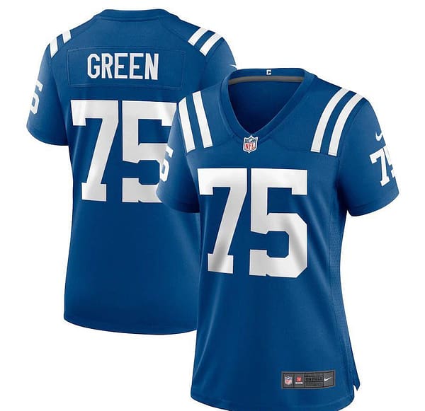 Women's Chaz Green Royal Player Limited Team Jersey
