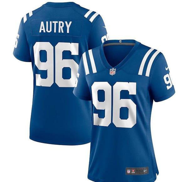 Women's Denico Autry Royal Player Limited Team Jersey