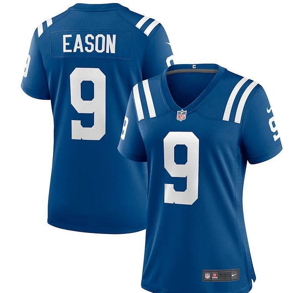 Women's Jacob Eason Royal Player Limited Team Jersey