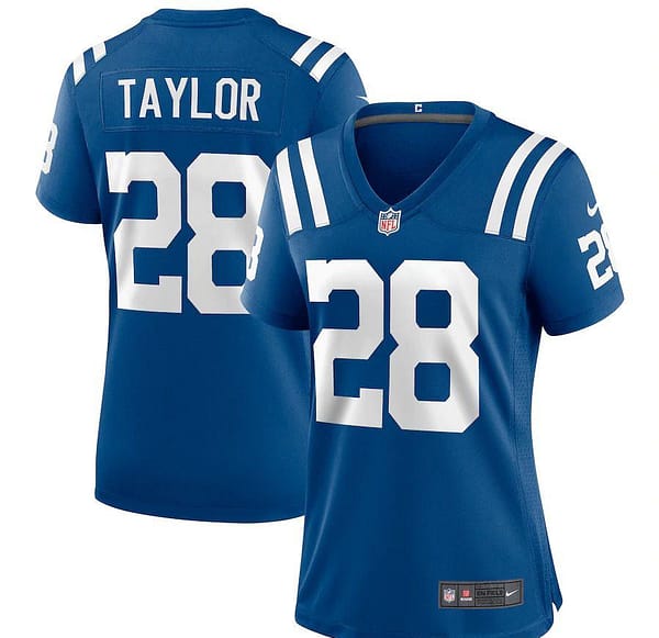 Women's Jonathan Taylor Royal Player Limited Team Jersey
