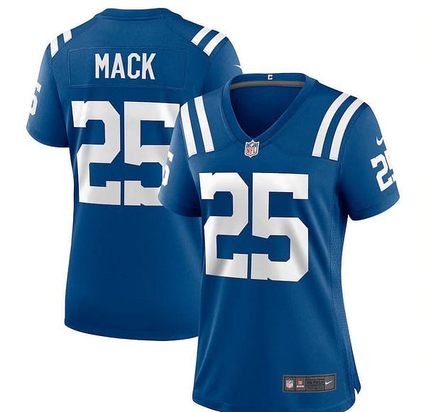 Women's Marlon Mack Royal Player Limited Team Jersey