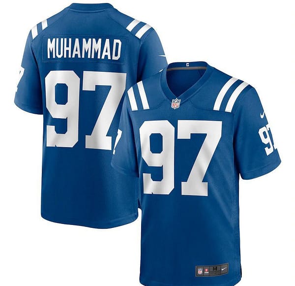Men's Al-Quadin Muhammad Royal Player Limited Team Jersey