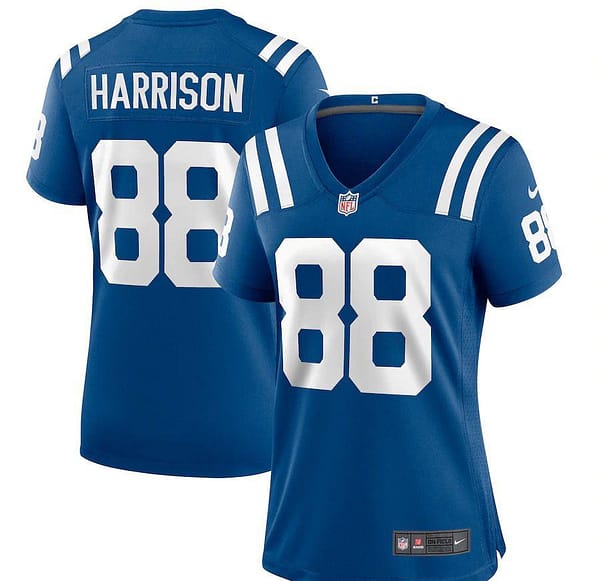 Women's Marvin Harrison Royal Retired Player Limited Team Jersey