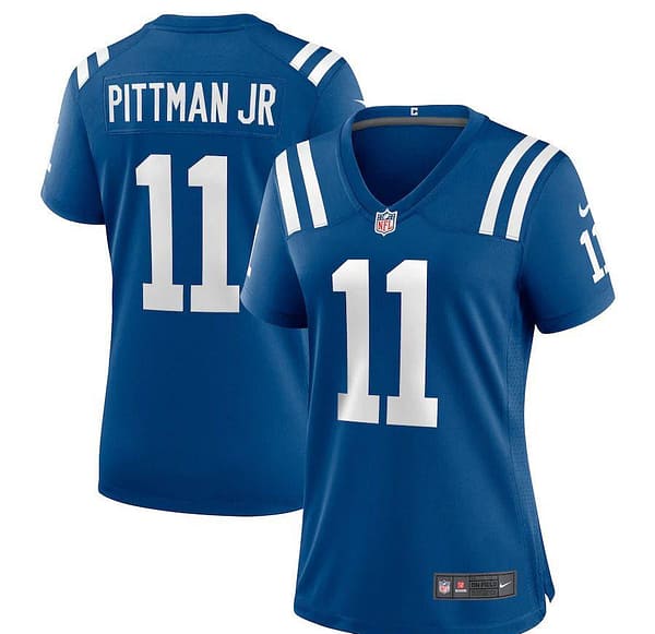 Women's Michael Pittman Jr. Royal Player Limited Team Jersey