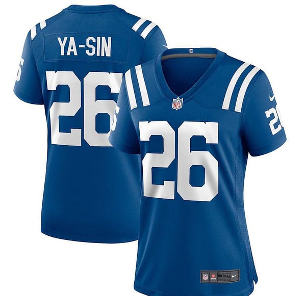 Women's Rock Ya-Sin Royal Player Limited Team Jersey