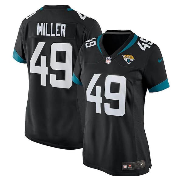 Women's Bruce Miller Black Player Limited Team Jersey