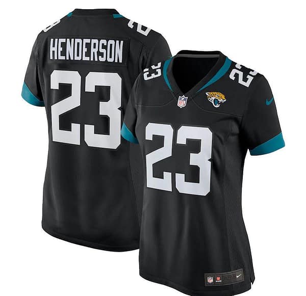 Women's CJ Henderson Black Player Limited Team Jersey