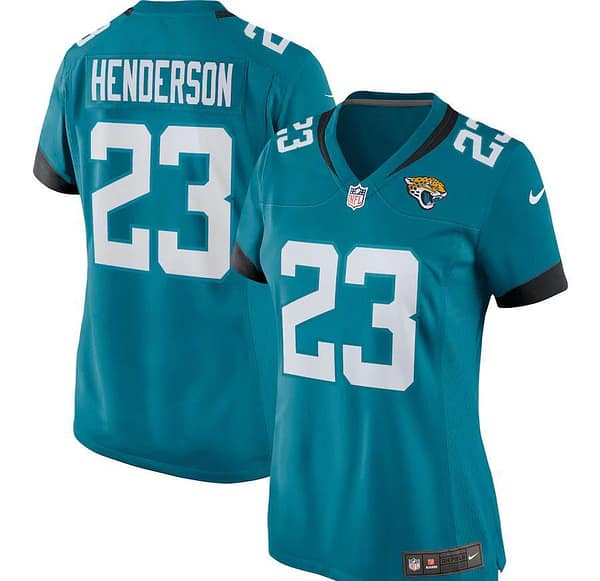Women's CJ Henderson Teal Player Limited Team Jersey