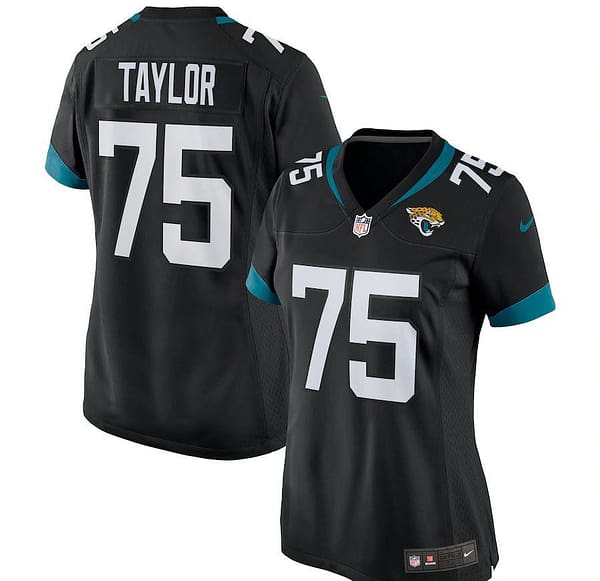 Women's Jawaan Taylor Black Player Limited Team Jersey