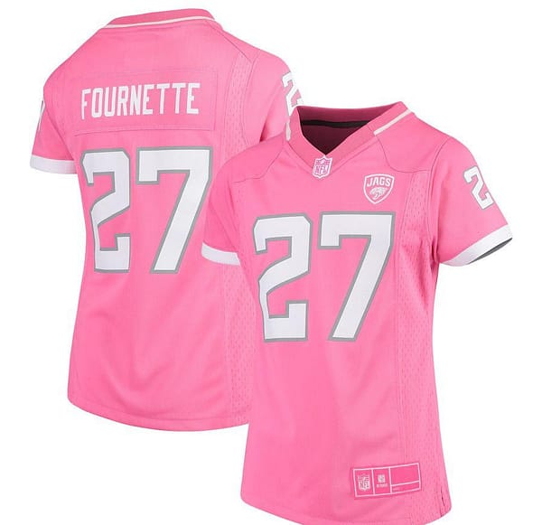 Women's Leonard Fournette Pink Fashion Bubble Gum Player Limited Team Jersey