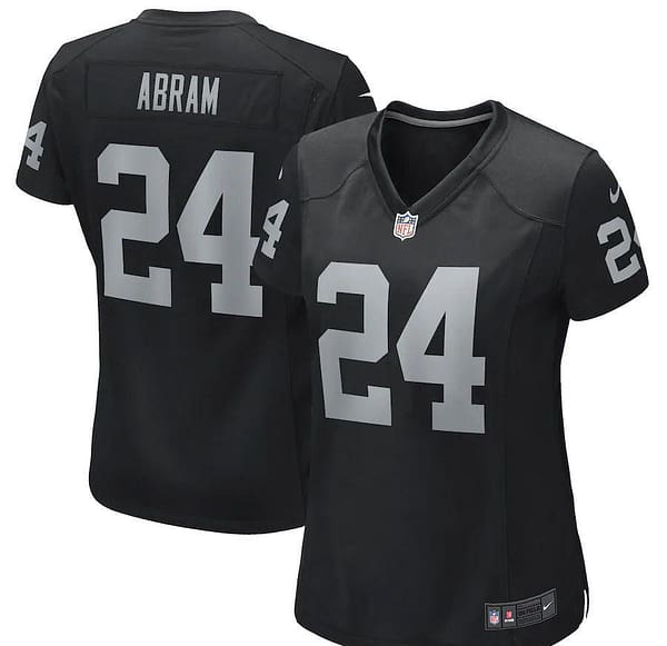 Women's Johnathan Abram Black Player Limited Team Jersey