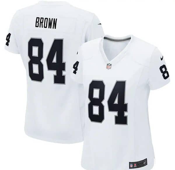 Women's Antonio Brown White Player Limited Team Jersey