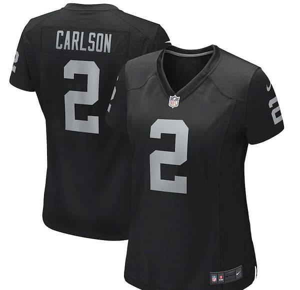 Women's Daniel Carlson Black Player Limited Team Jersey