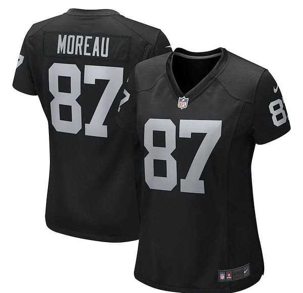Women's Foster Moreau Black Player Limited Team Jersey