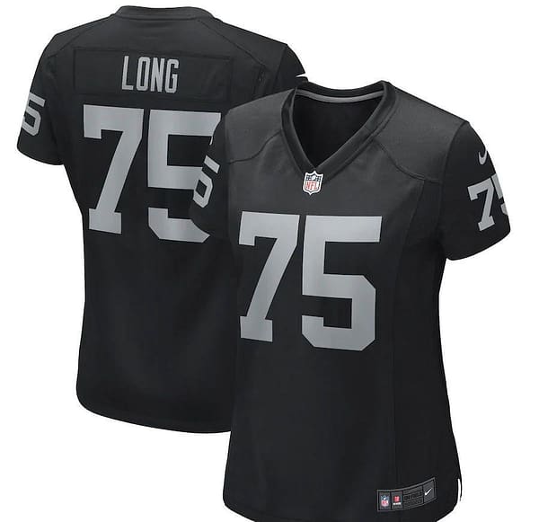 Women's Howie Long Black Retired Player Limited Team Jersey