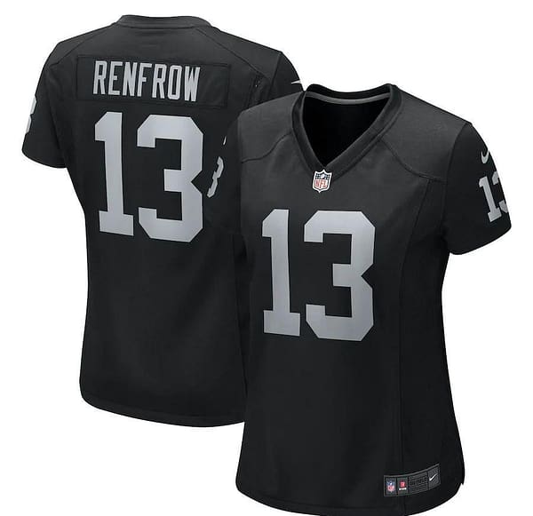 Women's Hunter Renfrow Black Player Limited Team Jersey