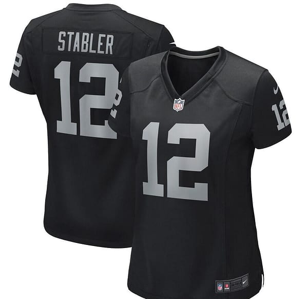 Women's Ken Stabler Black Retired Player Limited Team Jersey