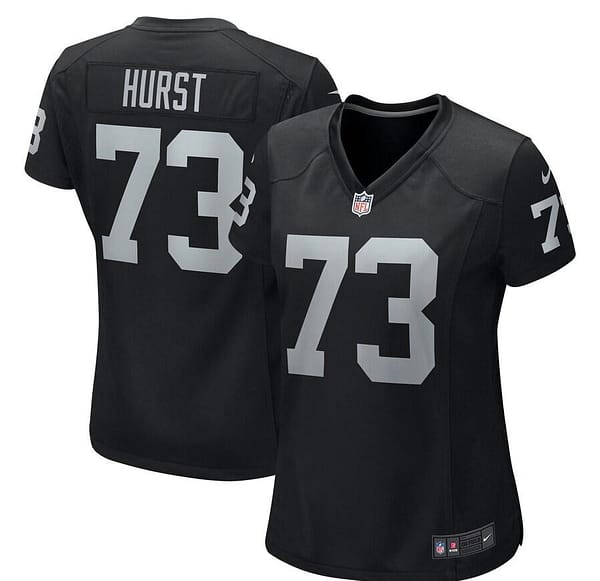 Women's Maurice Hurst Black Player Limited Team Jersey