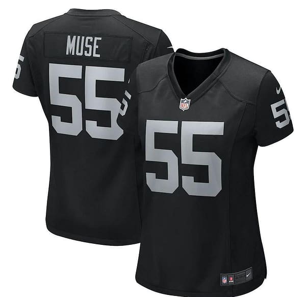 Women's Tanner Muse Black Player Limited Team Jersey