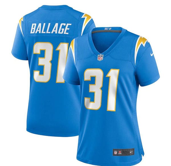 Women's Kalen Ballage Powder Blue Player Limited Team Jersey