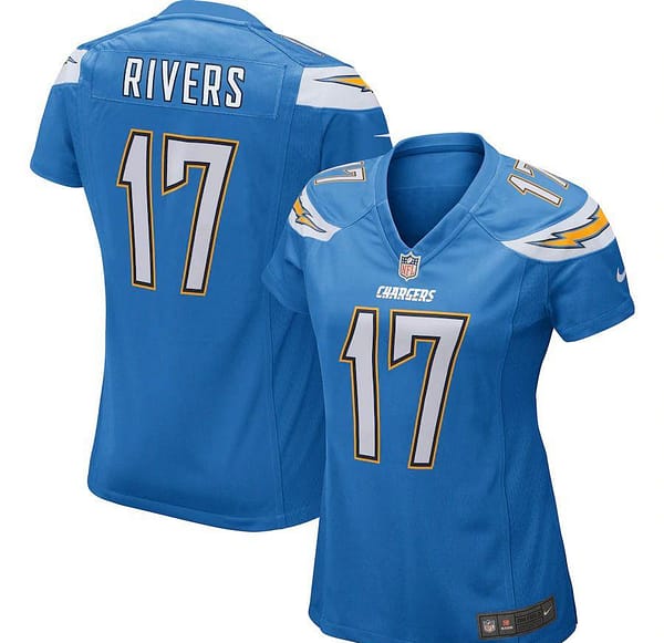 Women's Philip Rivers Light Blue Player Limited Team Jersey