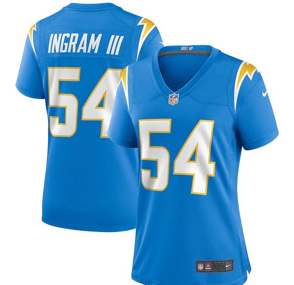 Women's Melvin Ingram Powder Blue Player Limited Team Jersey