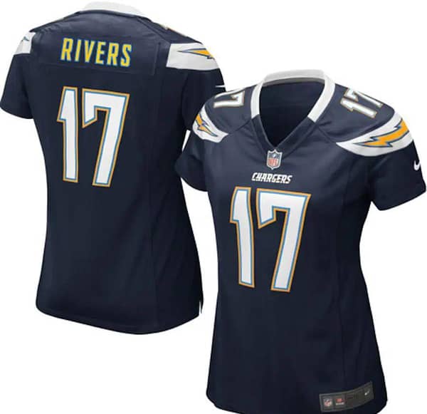 Women's Philip Rivers Navy Blue Player Limited Team Jersey
